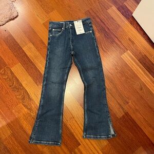 Zara Blue Boot-Cut Jeans Classic Denim